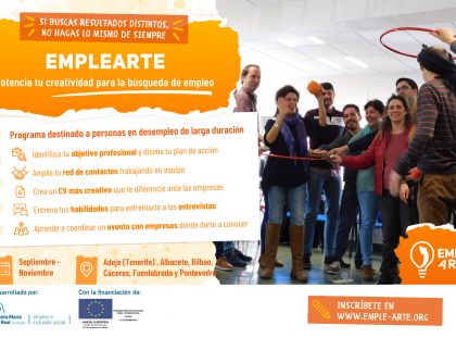 Abierta la inscripción para la segunda edición de EmpleArte