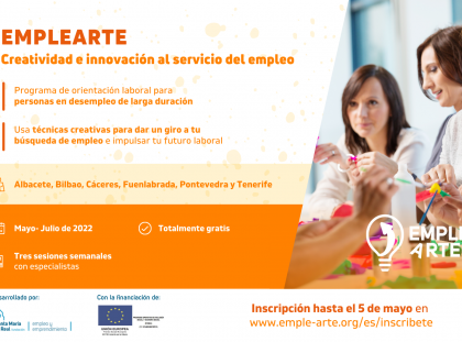 Anuncio de los seis primeros proyectos piloto de EmpleArte