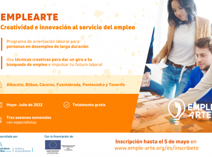 Últimos días para apuntarse a los primeros proyectos piloto de EmpleArte